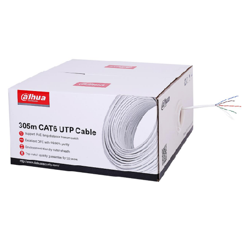 Dahua DH-PFM920I-6UN-C-V2 UTP Cable Full Box — CAT6, 305 Meter