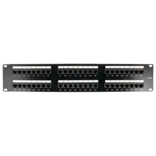 Dintek 1402-04012CH Cat6 UTP Patch Panel — 48-Port