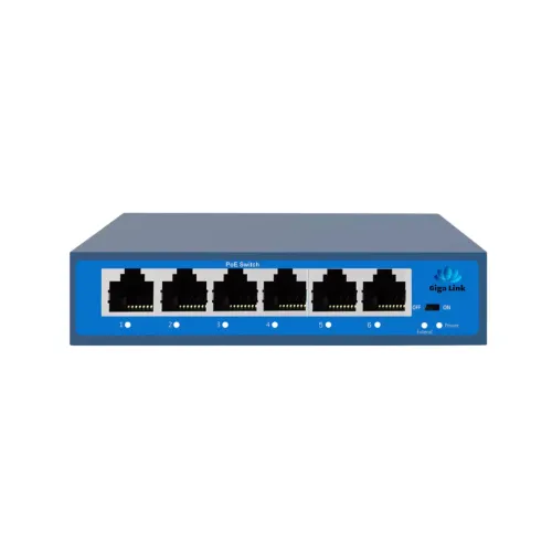 Gigalink RR-GM42D PoE Switch — 4 Port