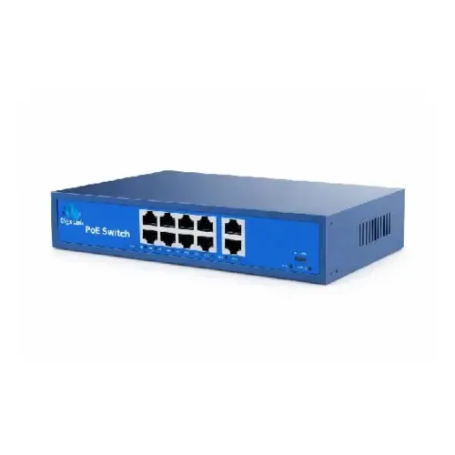 Gigalink RR-GQ82BSF Gigabit PoE Switch — 8-Port