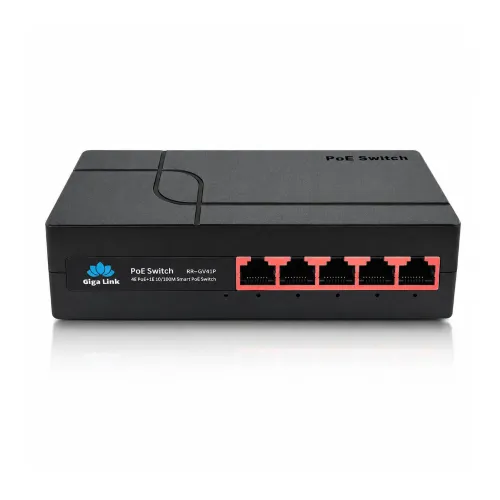 Gigalink RR-GV41P PoE Switch — 5 Port