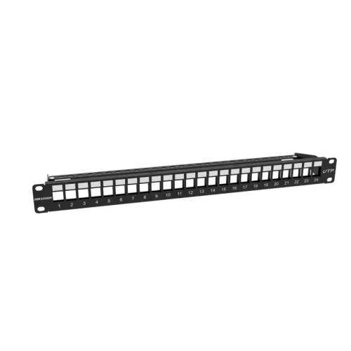 Hikvision DS-1CP0U24-1U Unshielded Patch Panel — 24-Port