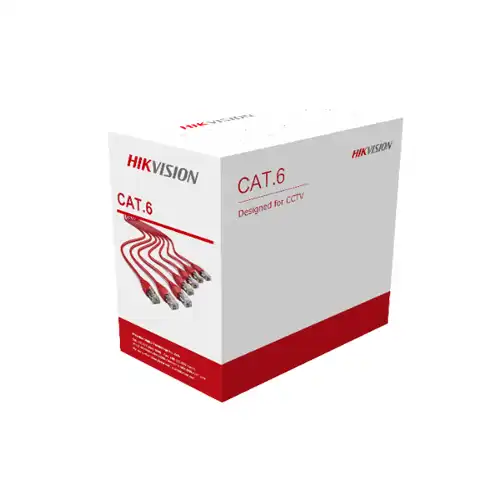 Hikvision DS-1LN6U-SC0 UTP Cable — CAT6, 305 Meter, Orange