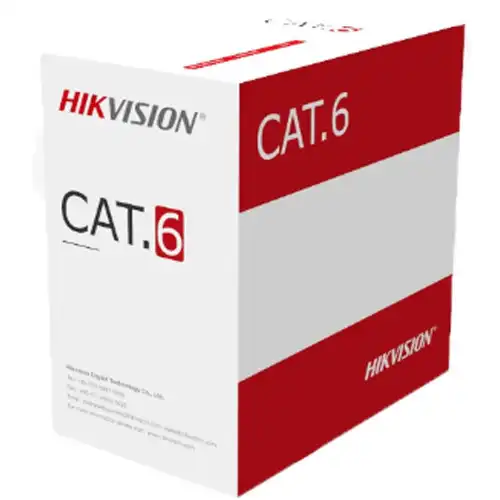 Hikvision DS-1LN6U-W/CCA UTP Cable — CAT6, 305 Meter