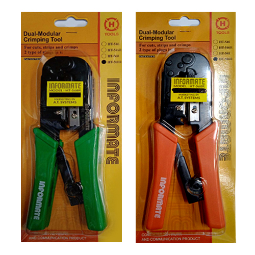 Informate HT-568R Crimping Tool — Dual Modular