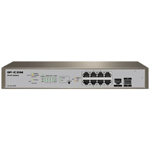 IP-COM Pro-S8-150W ProFi Switch — 8 Port Gigabit