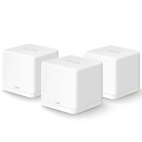 Mercusys Halo H30G Dual-Band Gigabit Mesh Router — AC1300, 3-Pack