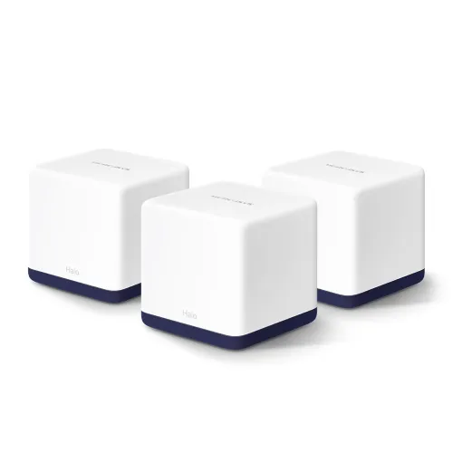 Mercusys Halo H50G Dual Band Gigabit Mesh Router — AC1900 (3 Pack)