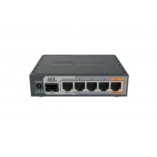 Mikrotik Hex S RB760iGS Ethernet Router — 5x Gigabit