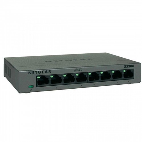 Netgear GS308 Desktop Switch — 8-Port, Gigabit