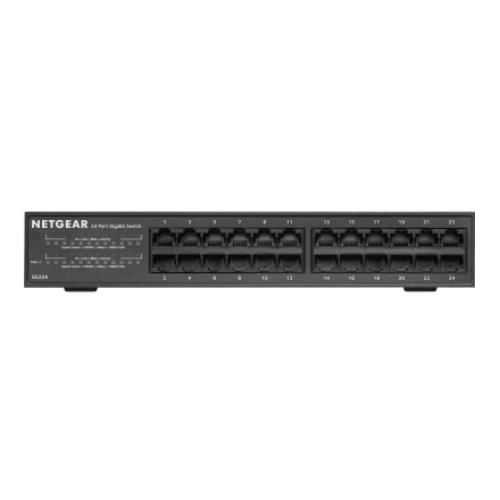 Netgear GS324 Rackmount Switch — 24-Port Gigabit