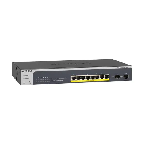 Netgear GS510TPP Gigabit Smart Switch — 10-Port