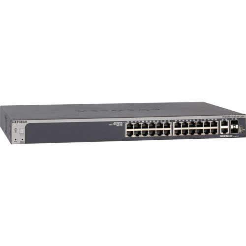 Netgear GS728TX Pro Safe L2 Managed Stackable Switch — 28-Port Gigabit