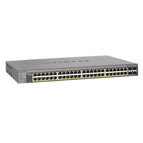 Netgear GS752TP Gigabit Smart Switch — 52-Port, 4× SFP