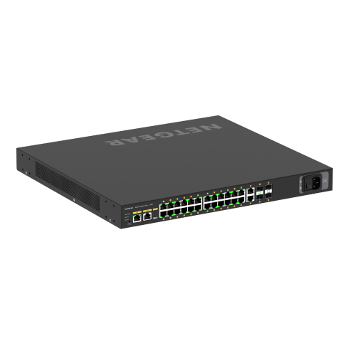 Netgear M4250-26G4XF-PoE+ (GSM4230PX) AV Line Managed Network Switch — 24-Port