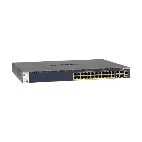 Netgear M4300-28G-PoE+ (GSM4328PA) Managed Switch — 28-Port