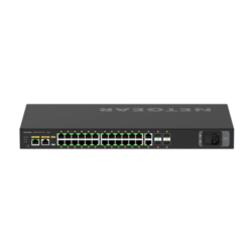NETGEAR M4250-26G4F-PoE+ (GSM4230P) Managed Network Switch — AV Line, 24-Port