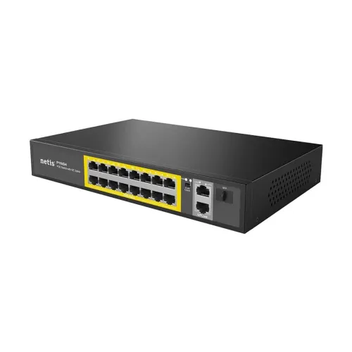 Netis P116GH Unmanaged POE Switch — 16-Port
