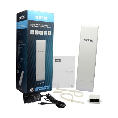 Netis WF2375 Outdoor AP Router — AC600, Wireless Dual Band High Power