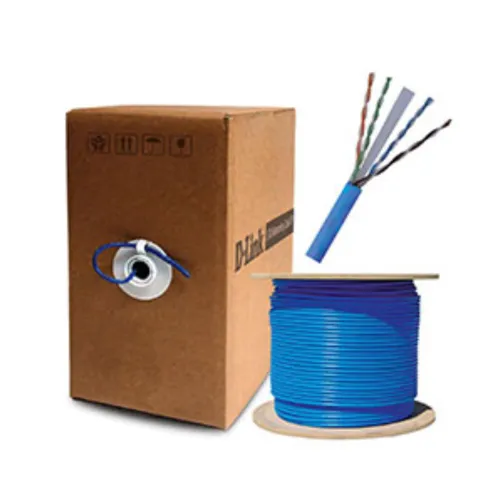 D-Link CAT 6 UTP Cable — 305M, 23AWG, Blue (Original)