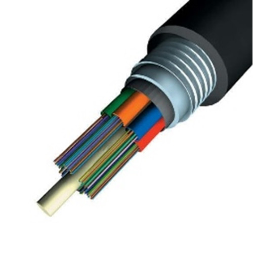 R&M Fiber Optic Cable — 12 Core, Armoured, Single Mode, Loose Tube