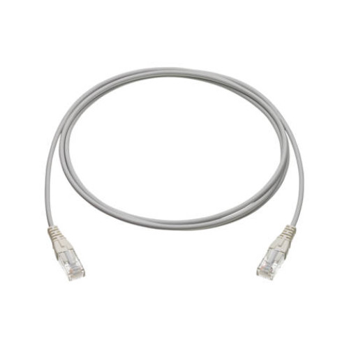 R&M CAT6 U/UTP 4P LSZH Patch Cord Grey — 0.5 Meter