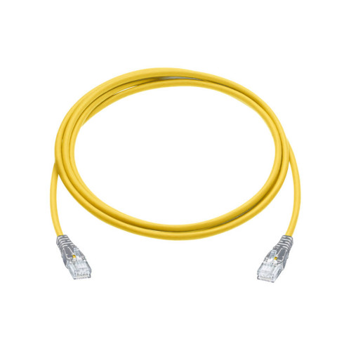 R&M Patch Cord — CAT6 U/UTP 4P LSZH, 5 Meter, Yellow