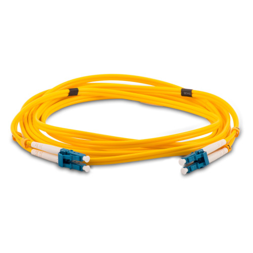R&M LCPC-LCPC OS2 Single-Mode Fiber Patch Cord — 3 Meter