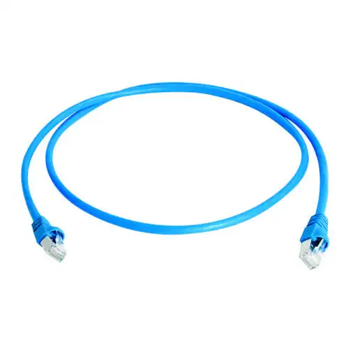 R&M R196124 Patch Cord — CAT6 U/UTP 4P LSZH, 15 Meter, Blue