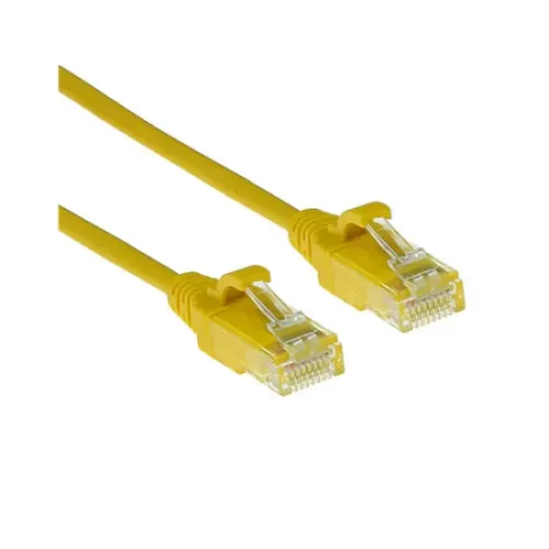 R&M R881007 Patch Cord — Cat6 U/UTP LSZH, 2 Meter, Yellow