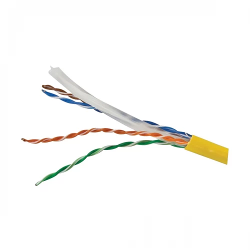Rosenberger CP61-422-1P0 Patch Cord — 0.5 Meter Cat 6 UTP, Yellow
