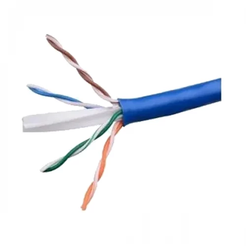 Rosenberger CP61-423-1P0 Cat6 UTP Patch Cord — 0.5 Meter, Blue