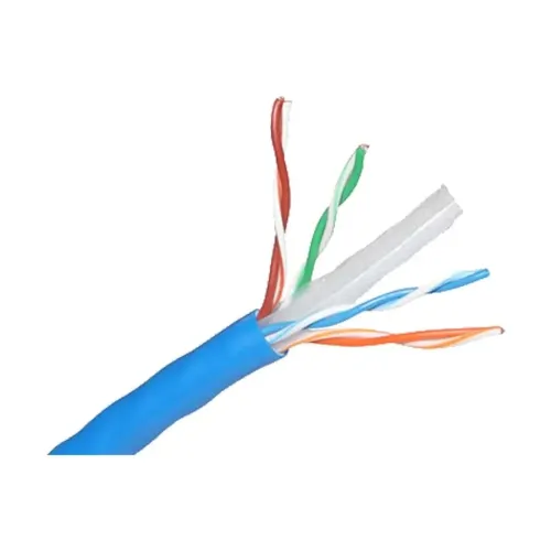 Rosenberger CP61-423-1P2 Cat 6 UTP Patch Cord — 2 Meter, Blue