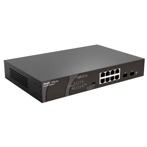 Ruijie RG-ES110GDS-P Unmanaged PoE Switch — 10-Port