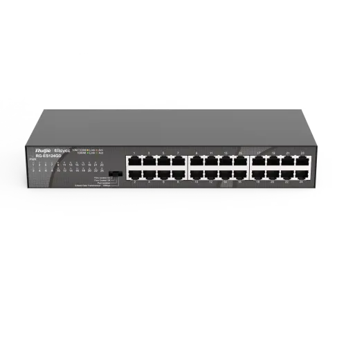 Ruijie RG-ES124GD Unmanaged Switch — 24-Port Gigabit