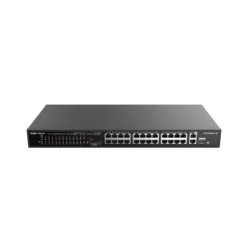 Ruijie RG-ES126S-LP V2 Desktop Unmanaged PoE Switch — 24-Port