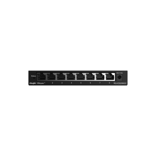 Ruijie RG-ES208GC Smart Switch — 8 Port Gigabit