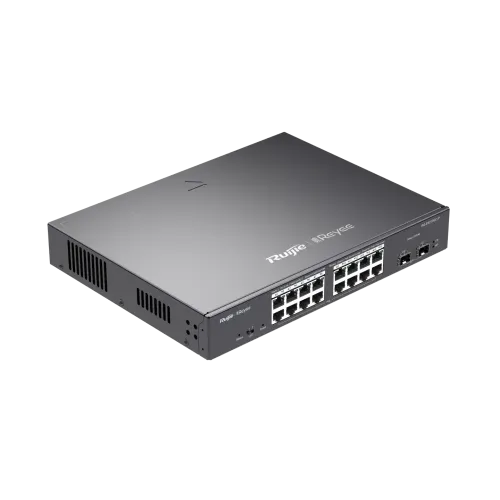 Ruijie RG-ES218GC-P Smart Cloud Managed PoE Switch — 18-Port, Gigabit