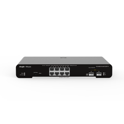Ruijie RG-NBS3100-8GT2SFP Gigabit L2 Managed Switch — 8 Port