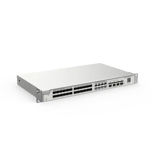 Ruijie RG-NBS3200-24SFP/8GT4XS L2 Managed Switch — 24-Port SFP, 10G