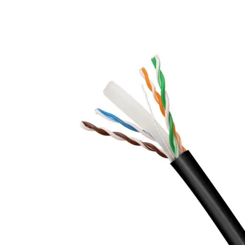 Safenet 32-3351BK Cat6 23AWG LSZH Solid UTP Cable — 305 Meter, Black