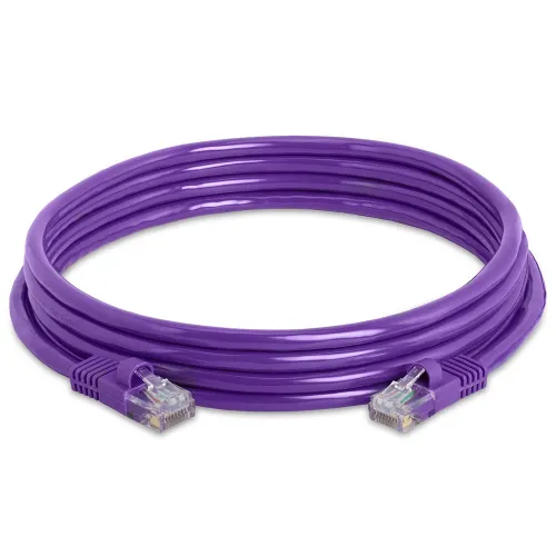 Safenet 34-3011PR Cat6 LSZH UTP Patch Cord — 1 Meter, Purple