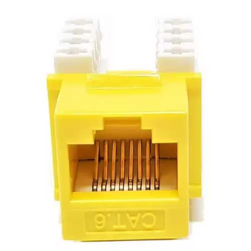 Safenet 35-3010YL Modular Jack Yellow — Cat6