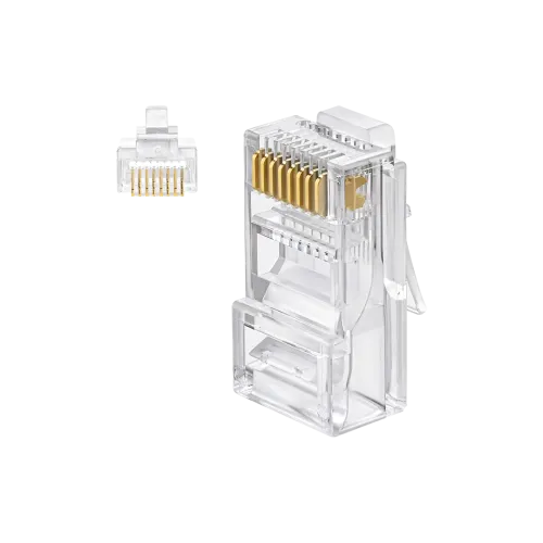 Safenet 36-3000WT-CE RJ45 Connector — Cat6 8P8C (50 Pcs)