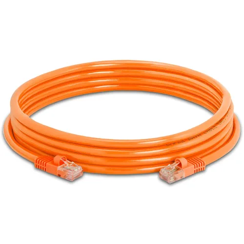 Safenet 44-5101OR Stranded LSZH Patch Cord — Cat6A SFTP, 10 Meter