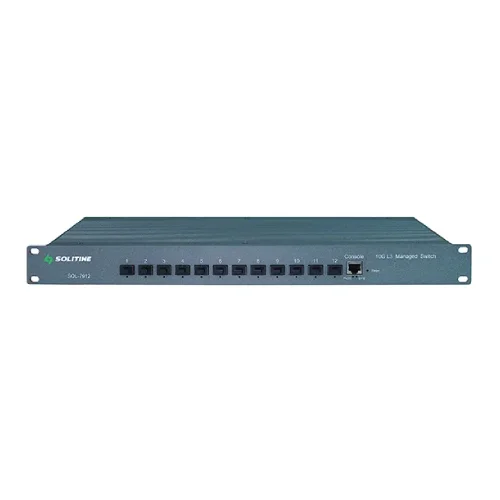 Solitine SOL-7912 L3 Managed Network Switch — 12 Port, 10G