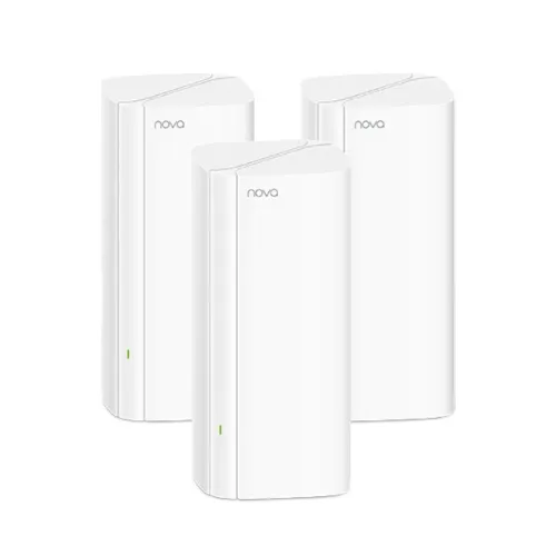 Tenda Nova MX12 WiFi 6 Mesh Router — AX3000, Dual Band (3 Pack)