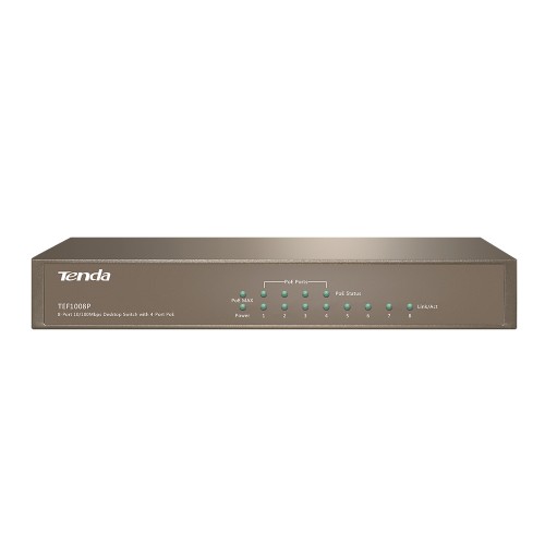 Tenda TEF1008P Desktop Switch — 8-Port with 4-Port PoE