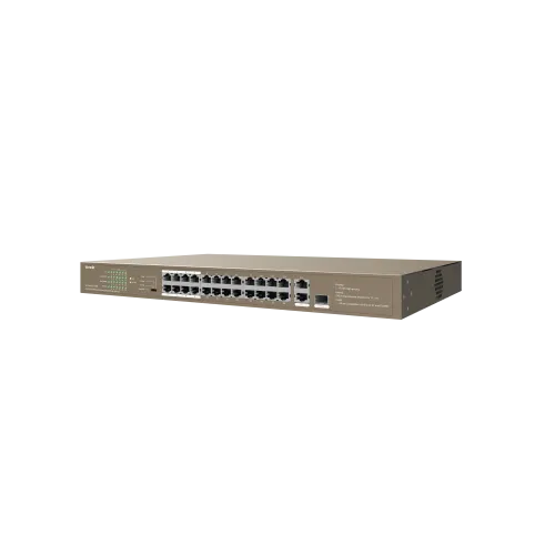Tenda TEF1126P-24-250W PoE Gigabit Switch — 24 Port