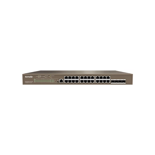 Tenda TEG5328P-24-410W L3 Managed PoE Switch — 410W